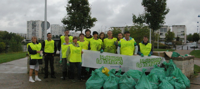 Le nettoyage de la nature