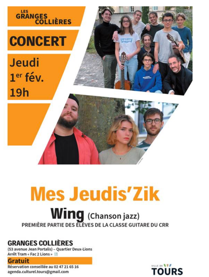 Après une pause hivernale, c&rsquo;est le retour des concerts gratuits du jeudi aux Granges Collières…