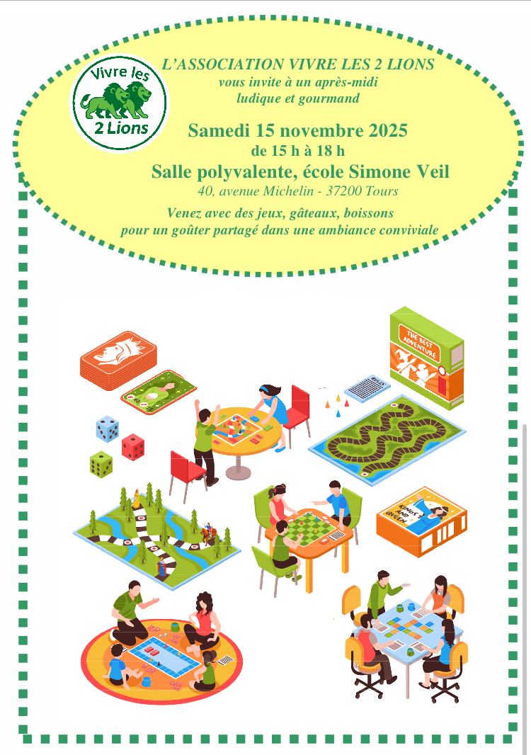 Après-midi ludique et gourmand Après-midi ludique et gourmand